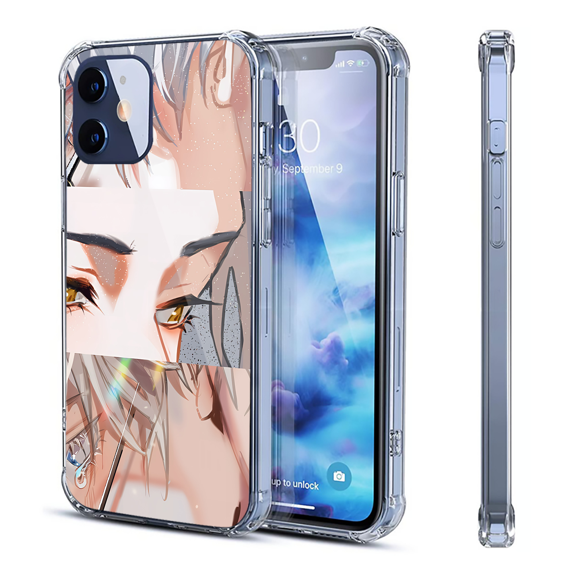 （画像用） SPY×FAMILY间谍家家酒 【iPhone 12シリーズ対応】透明スマホケース（クリアソフトケース）